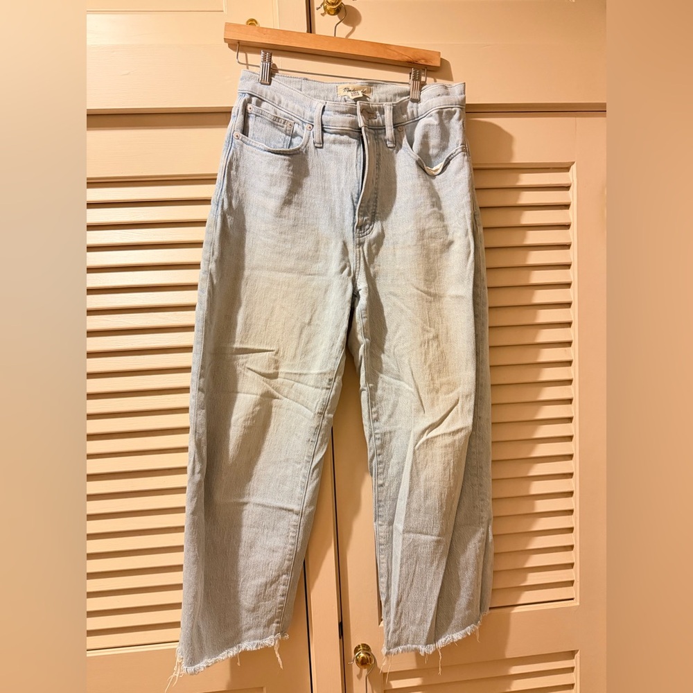Madewell The Perfect Vintage Wide-Leg Crop Jean - Picture 6 of 7
